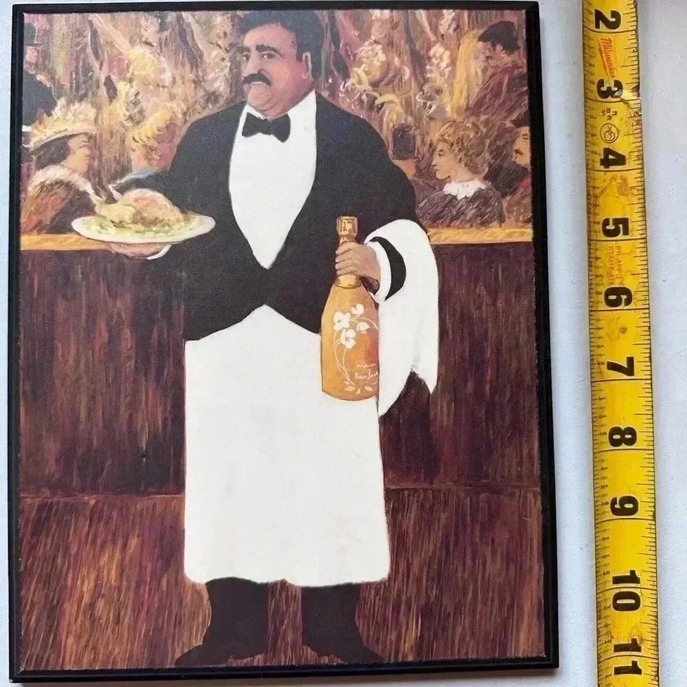 Unique Decorative Wall Hanging Waiter Resturant Kitchen - Picture 4 of 6